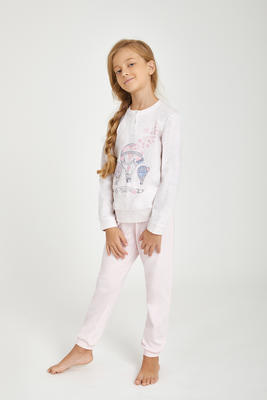 GIRL'S PAJAMA M/L EP7042 Tellini S.r.l. Wholesale Clothing